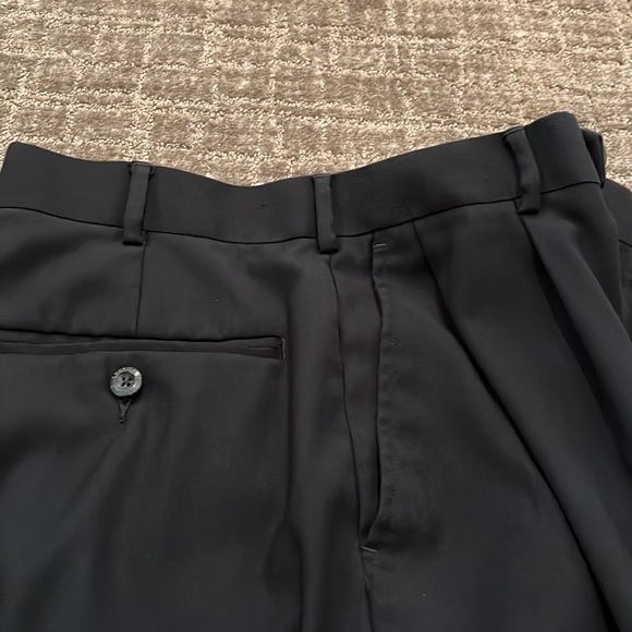 Perry Ellis America Mens Navy Dress Pants 30 X 30 - Picture 3 of 8